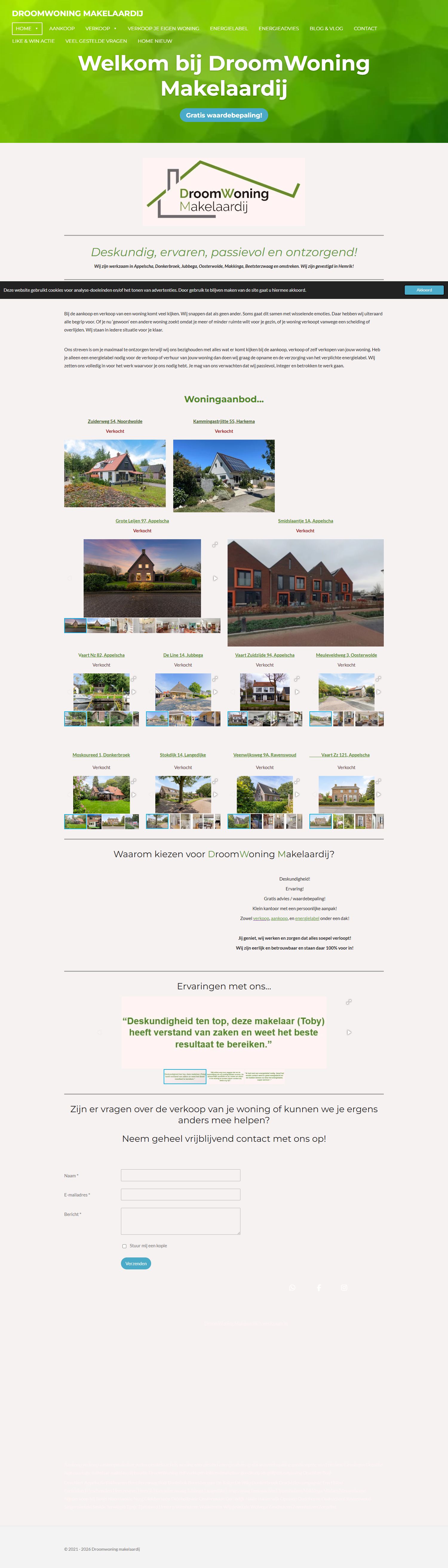 Kantoorfoto DroomWoning Makelaardij