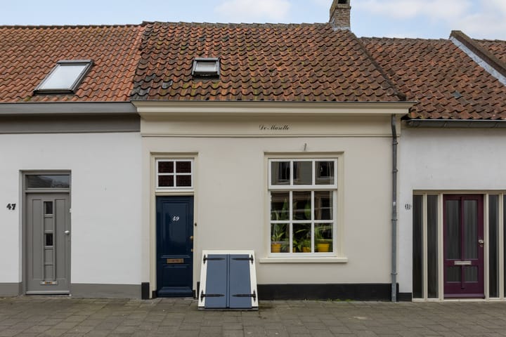 Dubbelstraat 49 en Bergen op Zoom foto