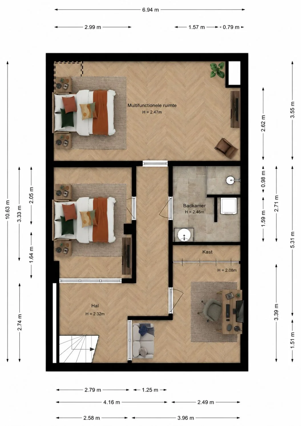 Duyvesteynstraat 17 A Rotterdam thumbnail 23