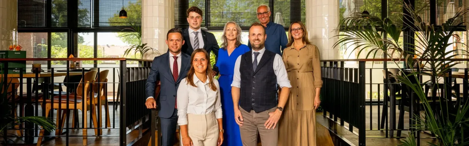 Team foto van Dwars Makelaars | Qualis