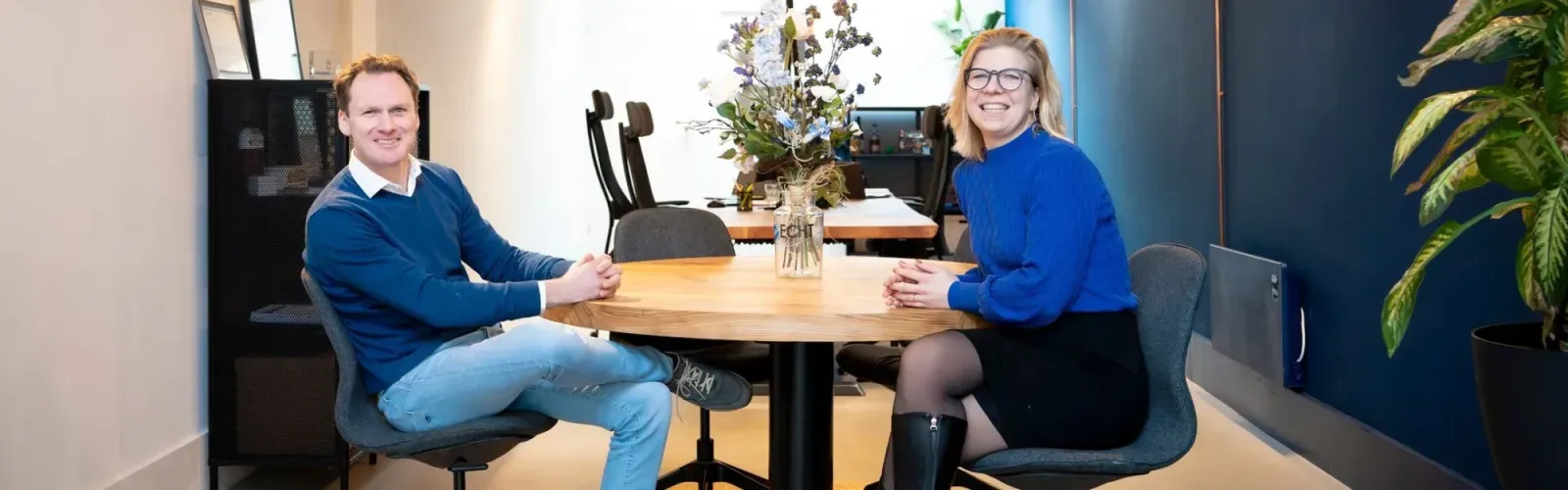 Team foto van ECHT Makelaars & Taxateurs