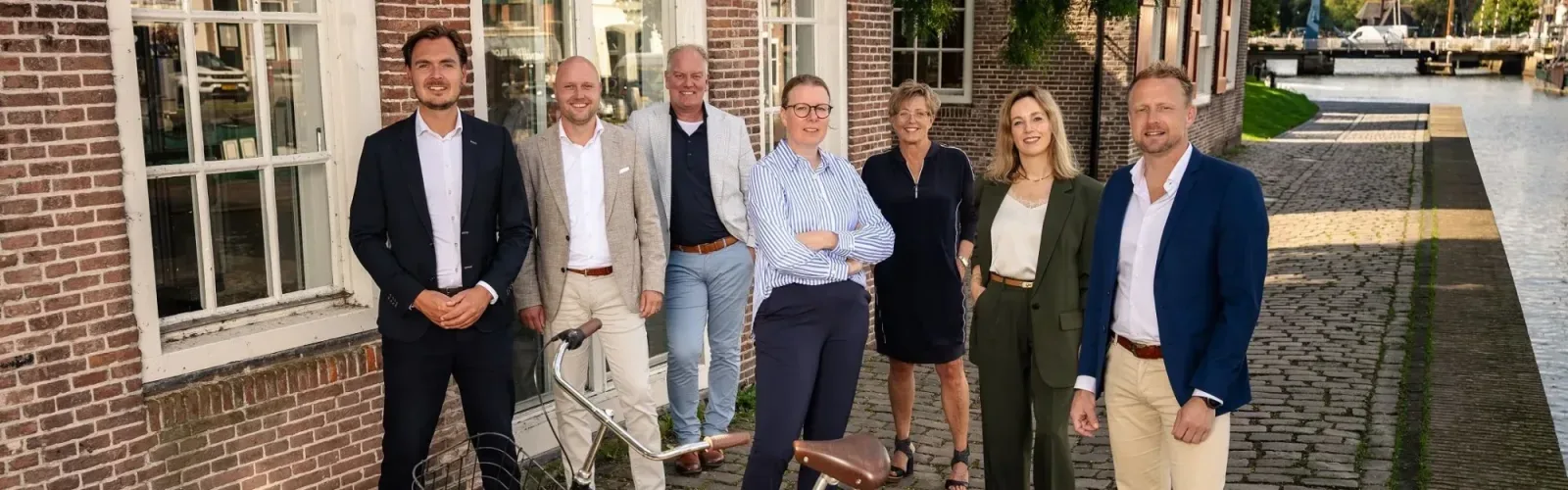Team foto van Edwin van Vilsteren Makelaars
