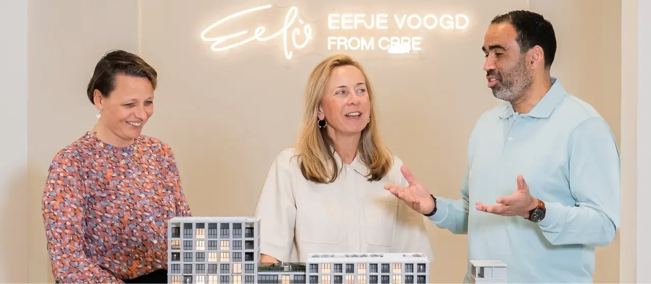 Team foto van Eefje Voogd Makelaardij