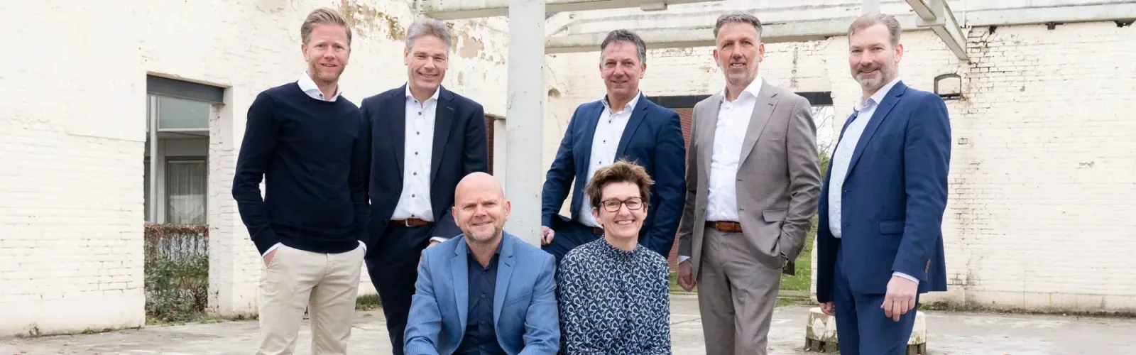 Team foto van Eggink Maalderink Garantiemakelaars