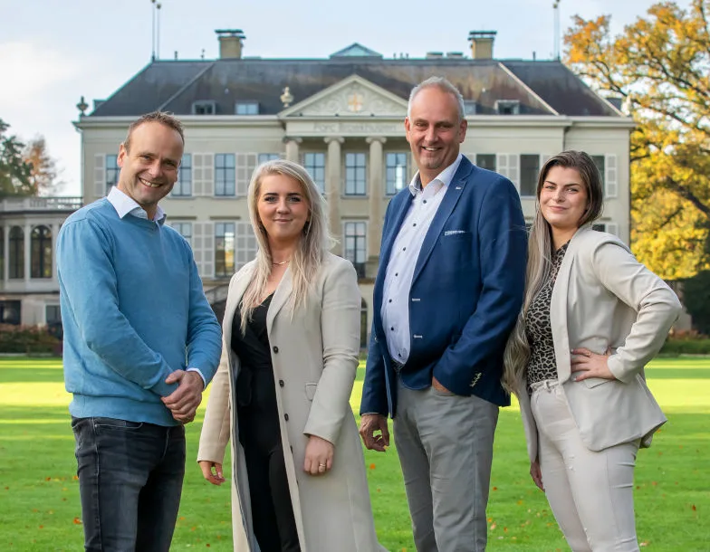 Team foto van ENTREE makelaars Kromme Rijnstreek
