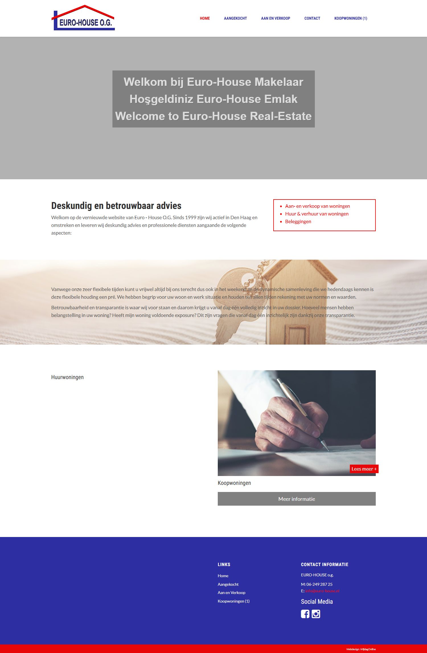 Bürofoto Euro-House Onroerend Goed