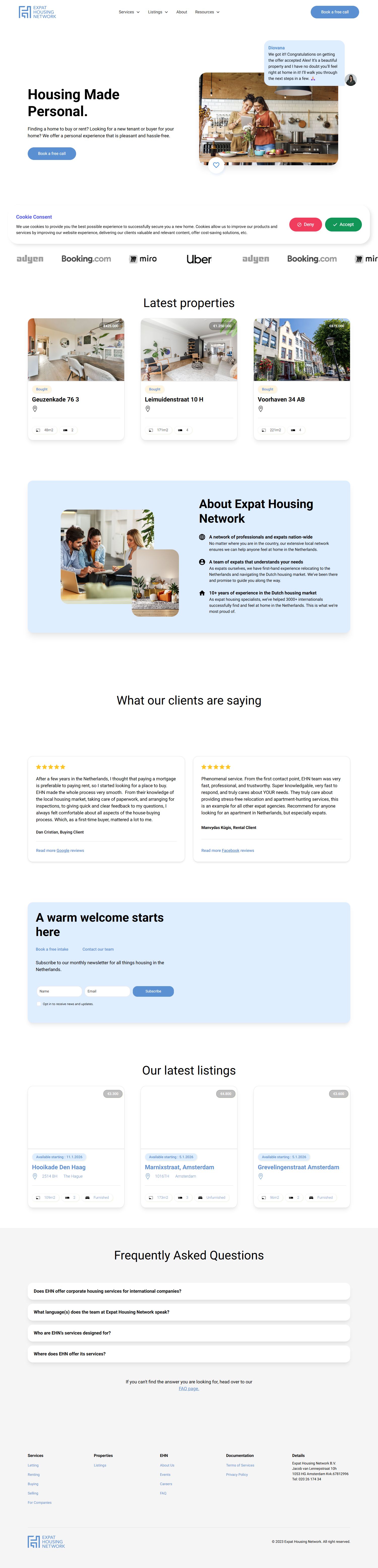 Photo de bureau Expat Housing Network