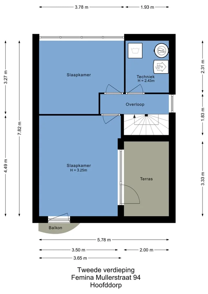 Femina Mullerstraat 94 Hoofddorp thumbnail 48