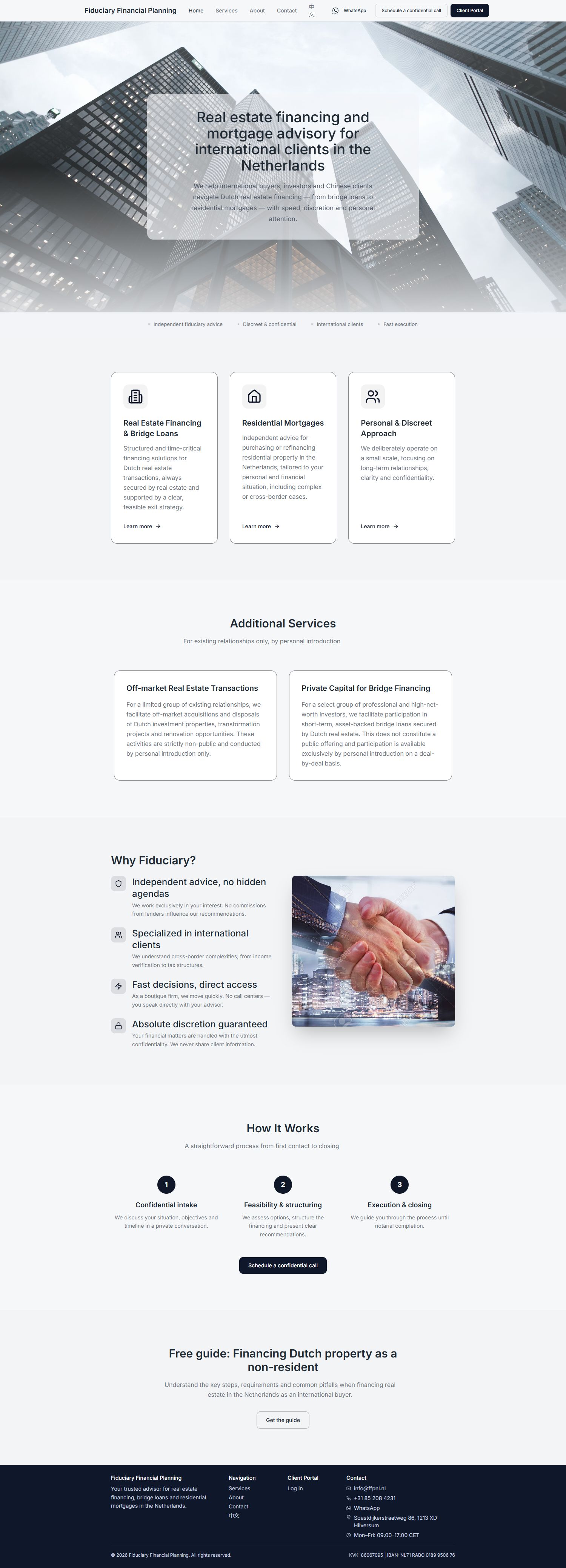 Team foto van Fiduciary Real Estate