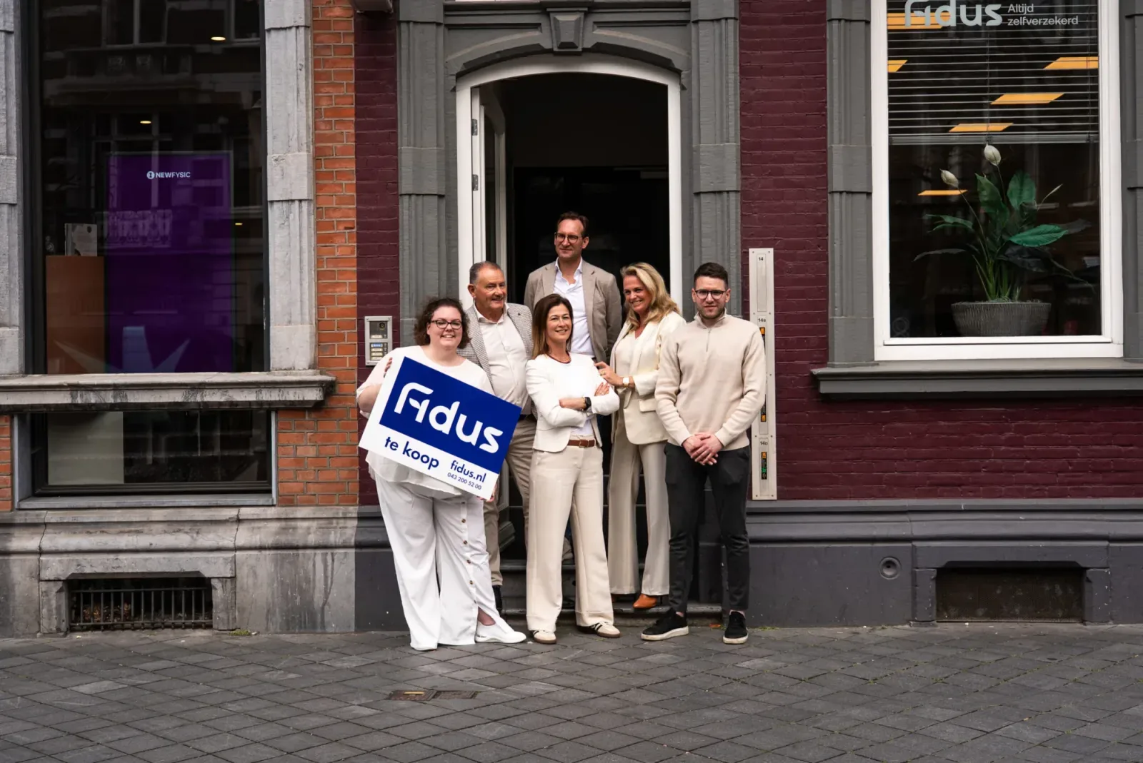 Team photo of Fidus Makelaardij Maastricht