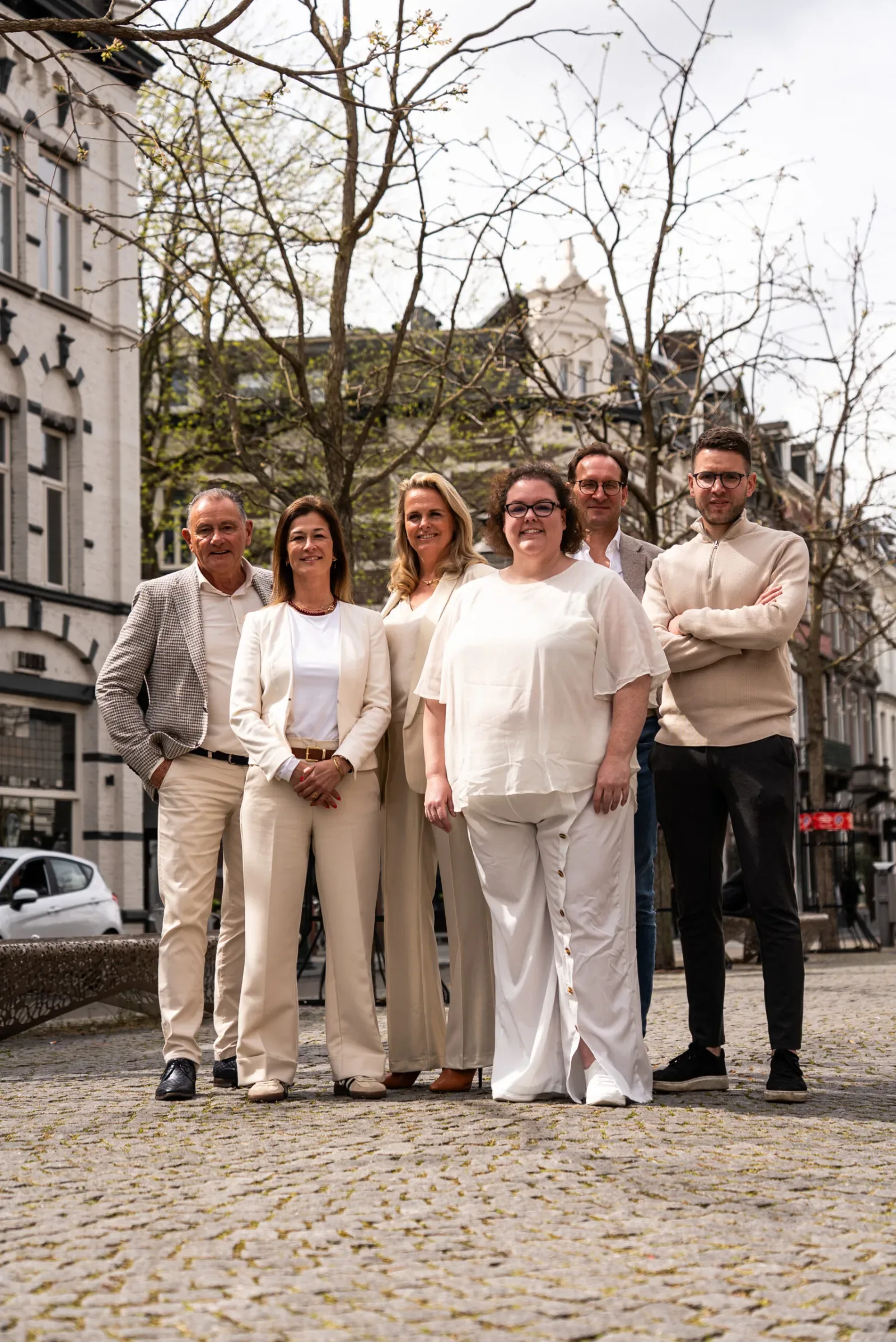 Team foto van Fidus Makelaardij Maastricht