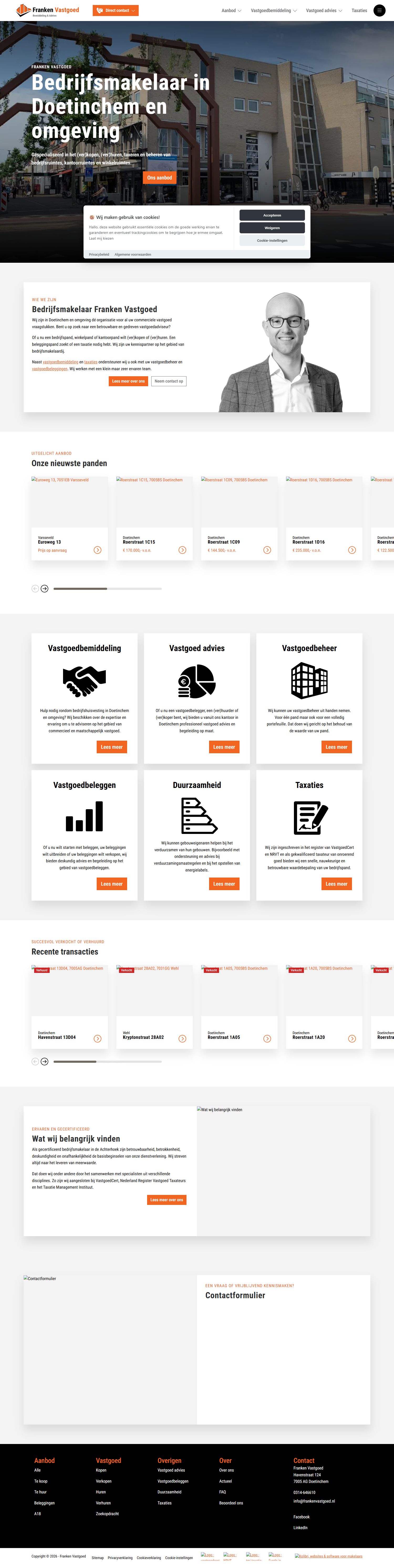 Photo de bureau Franken Vastgoed Bemiddeling & Advies