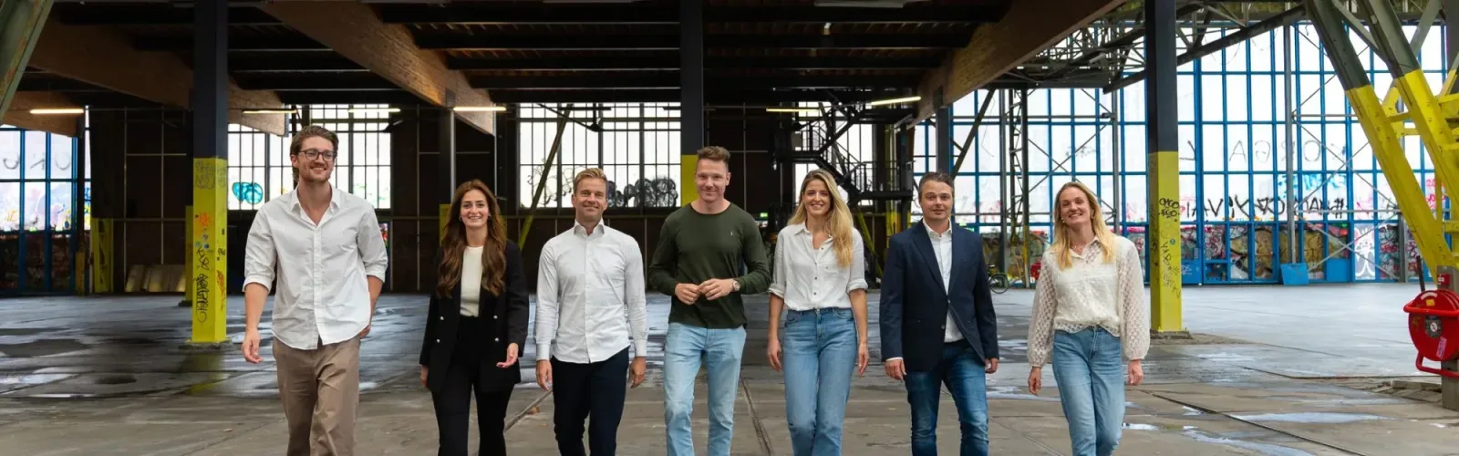 Team photo of Fransen & Kroes Makelaars Amsterdam