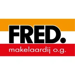 Logo FRED. makelaardij o.g. | Voel je thuis bij FRED.