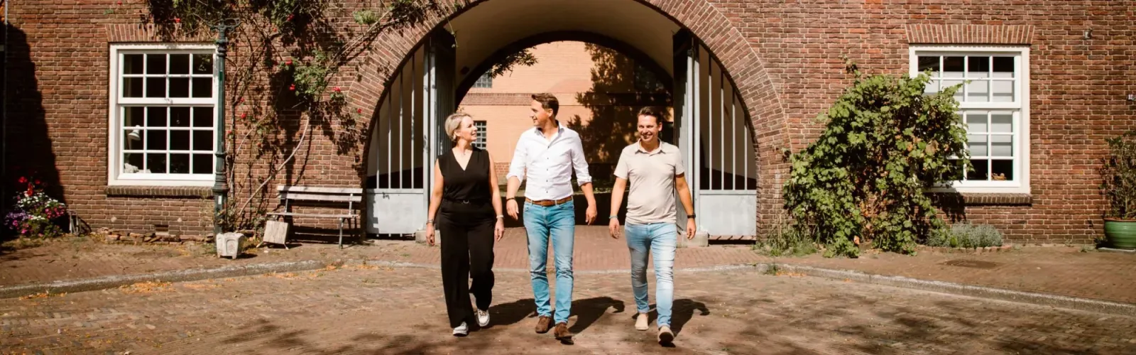 Team foto van Fundament Makelaars