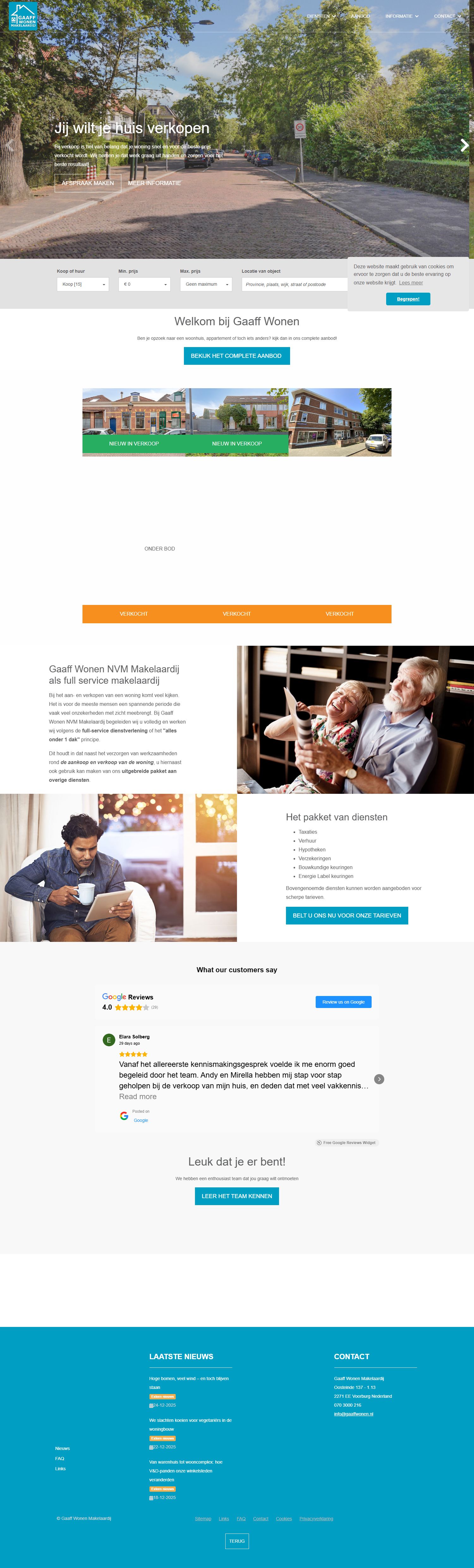 Bürofoto Gaaff Wonen Makelaardij