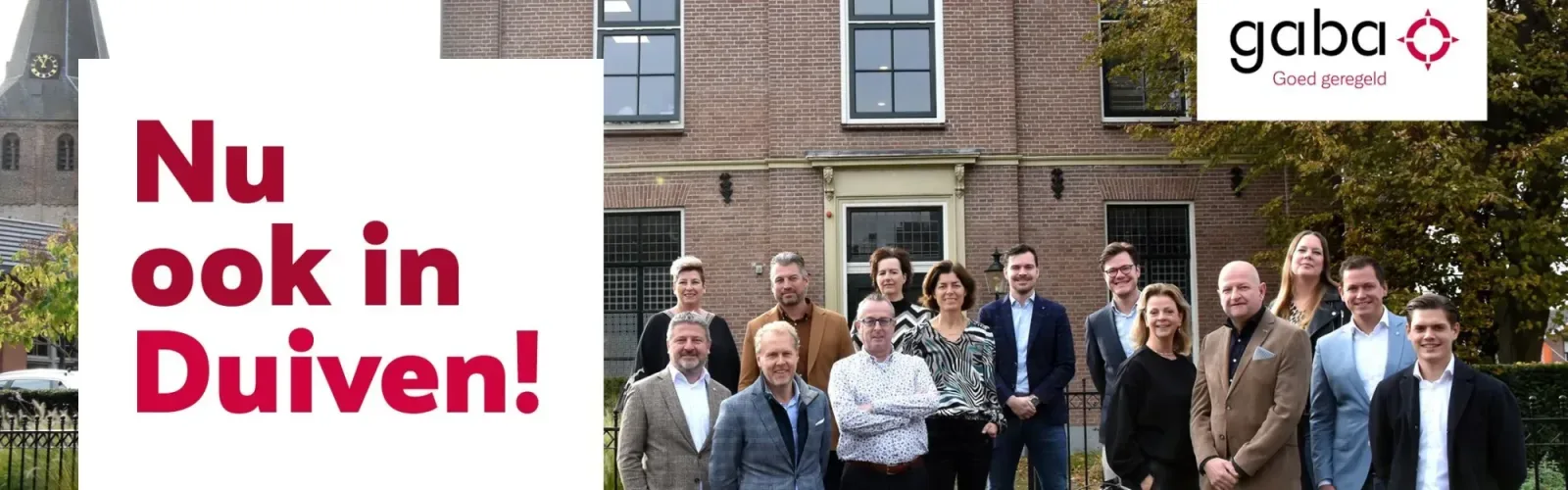 Team foto van GABA Makelaardij