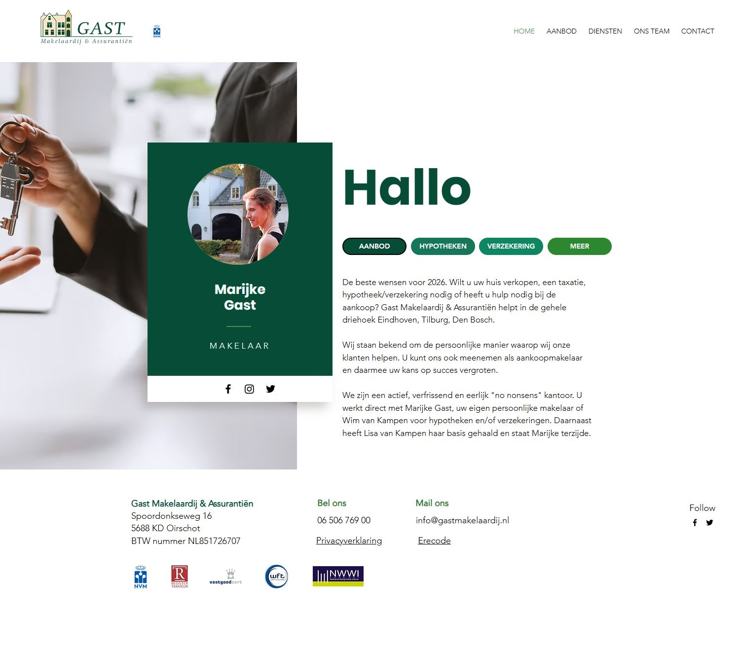 Foto del despacho GAST, Makelaardij & Assurantiën