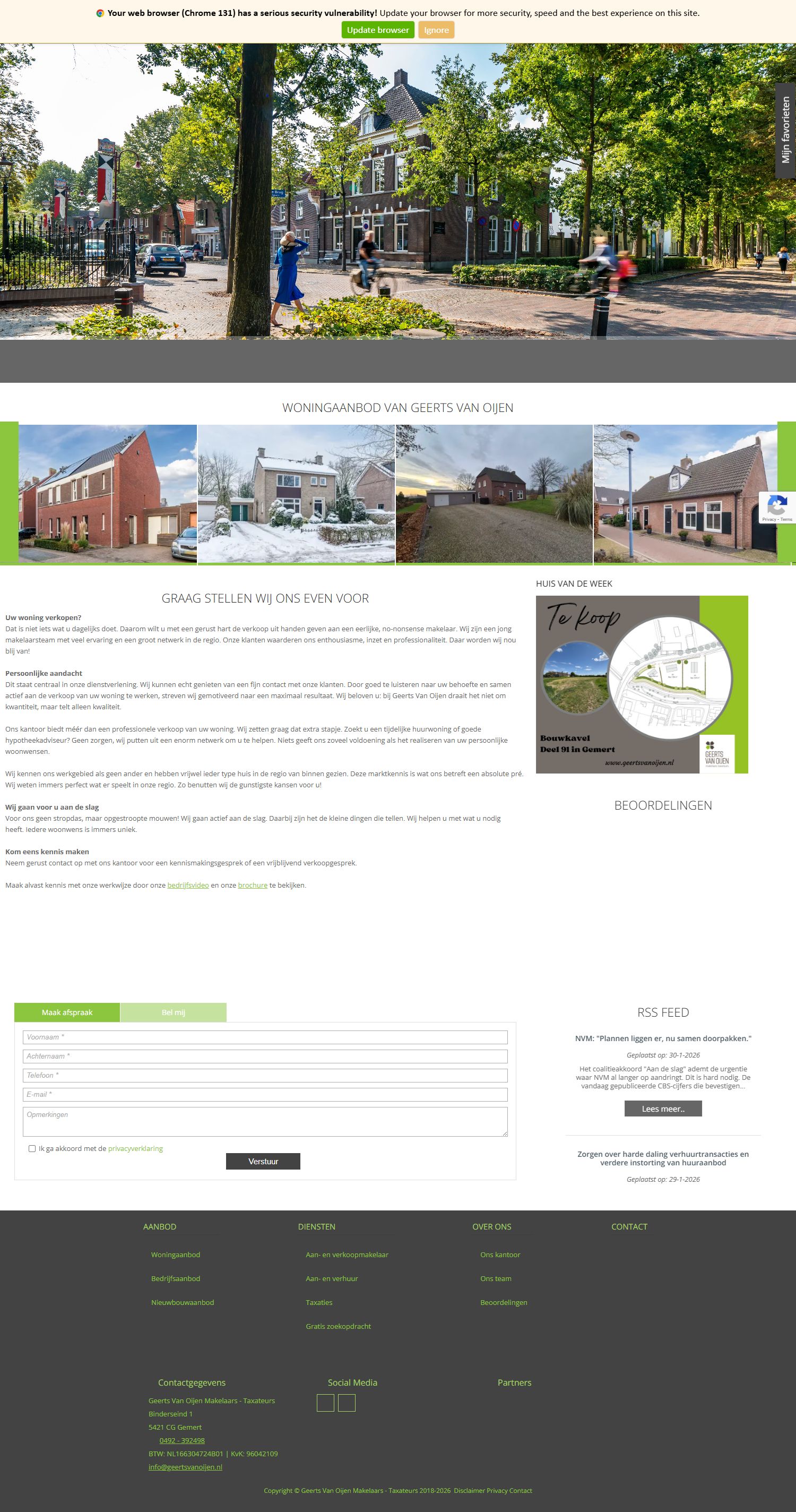 Office photo Geerts Van Oijen Makelaars