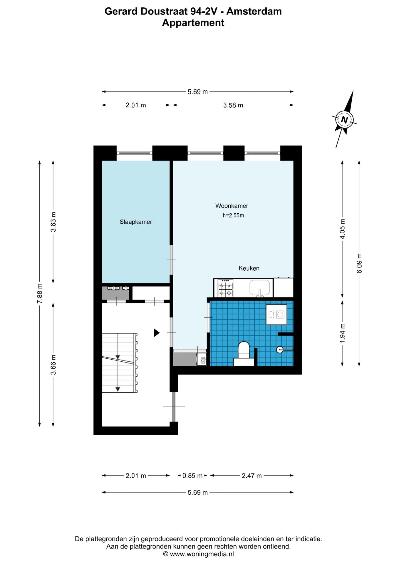 Gerard Doustraat 94 2V Amsterdam thumbnail 21