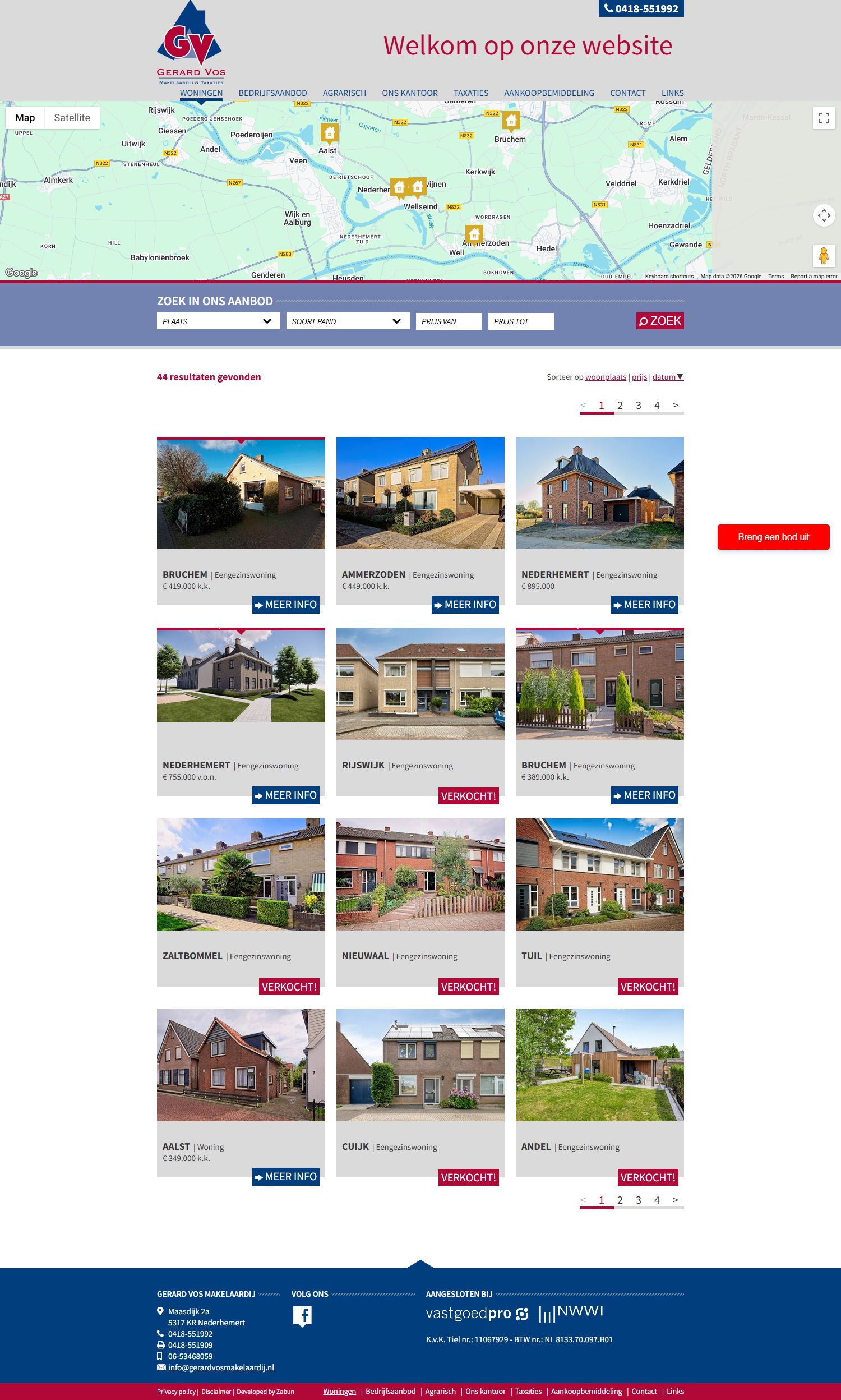 Foto del despacho Gerard Vos Makelaardij en Taxaties