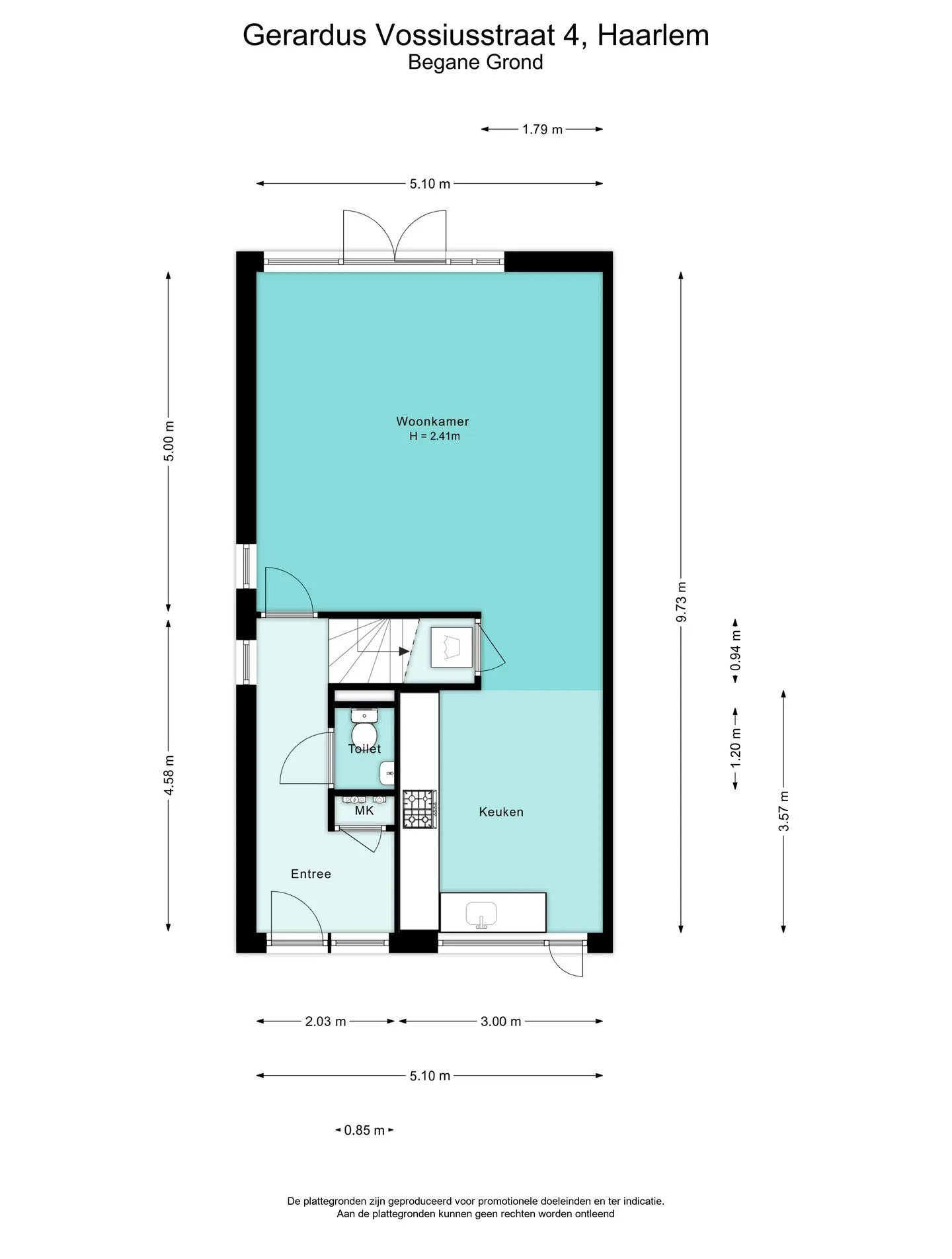 Gerardus Vossiusstraat 4 Haarlem thumbnail 45