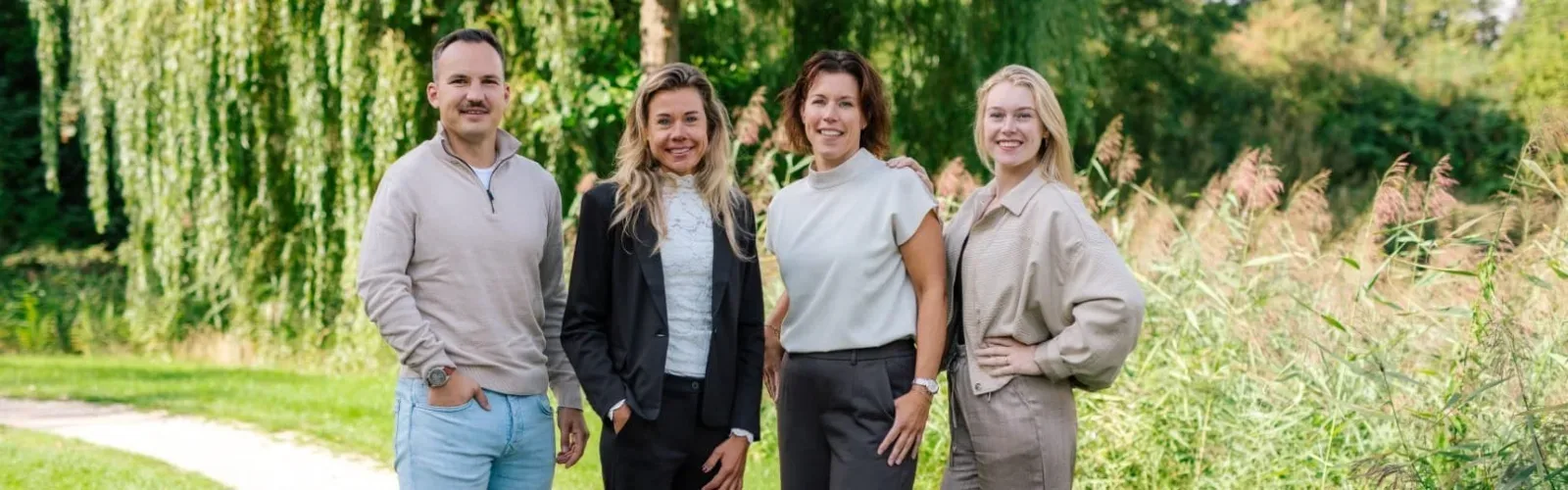 Team foto van Germeraad Makelaars