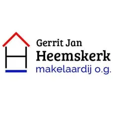 Logo Gerrit Jan Heemskerk makelaardij o.g.
