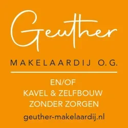 Logo Geuther Makelaardij Almere Lelystad of PO-ontwerp