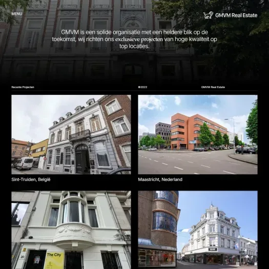 Screenshot der Website von www.gmvm-realestate.com