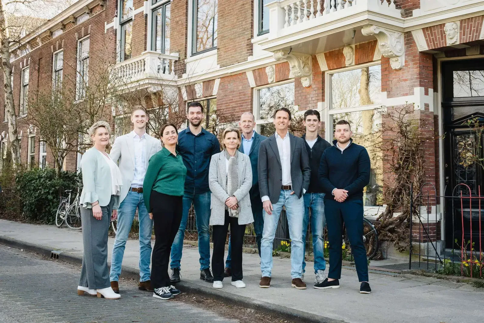 Team foto van Goedhart Makelaars