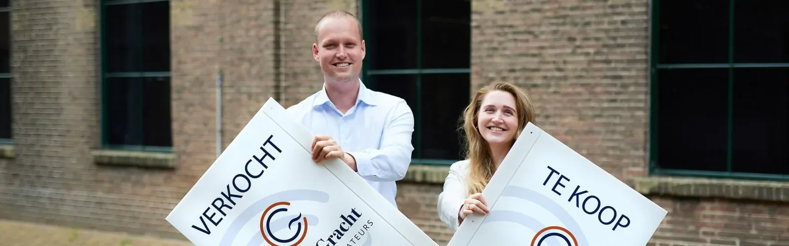 Team foto van Grift en Gracht Makelaars & Taxateurs