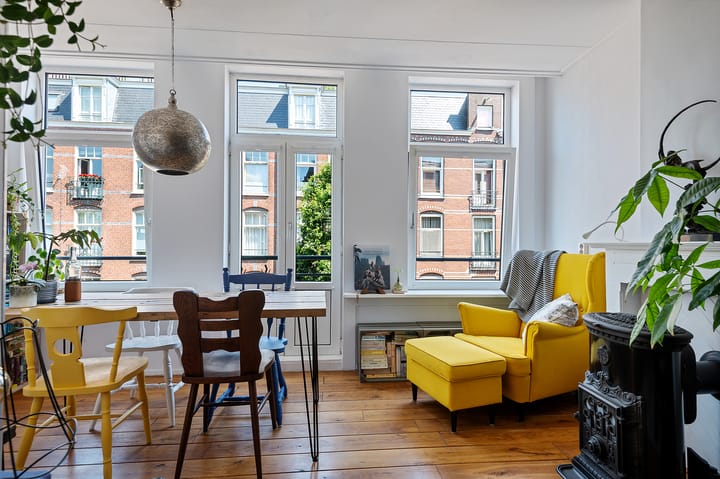 Groen van Prinstererstraat 2-2 in Amsterdam Foto