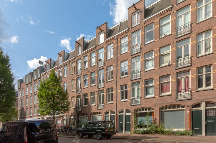 Groen van Prinstererstraat 82-1 in Amsterdam Foto