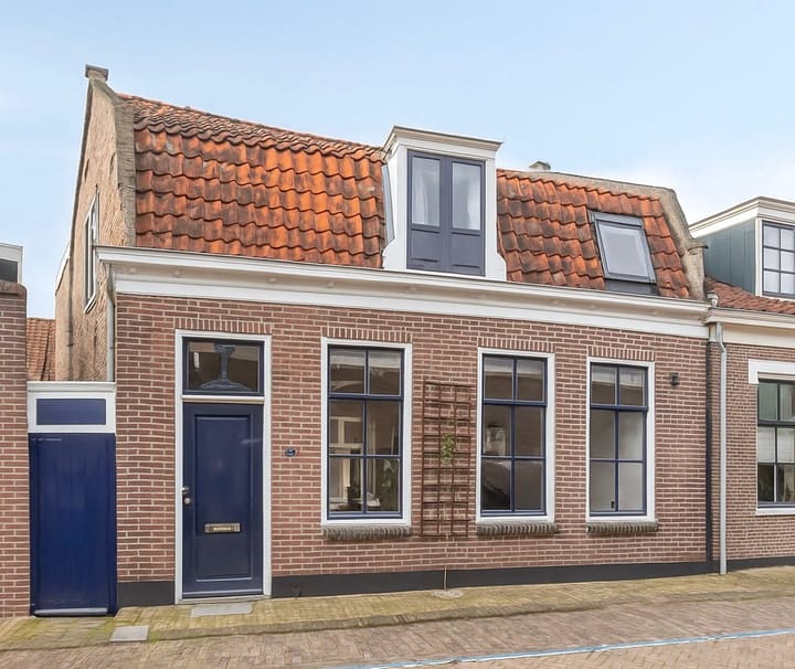 Grote Kerkstraat 13 in Edam foto