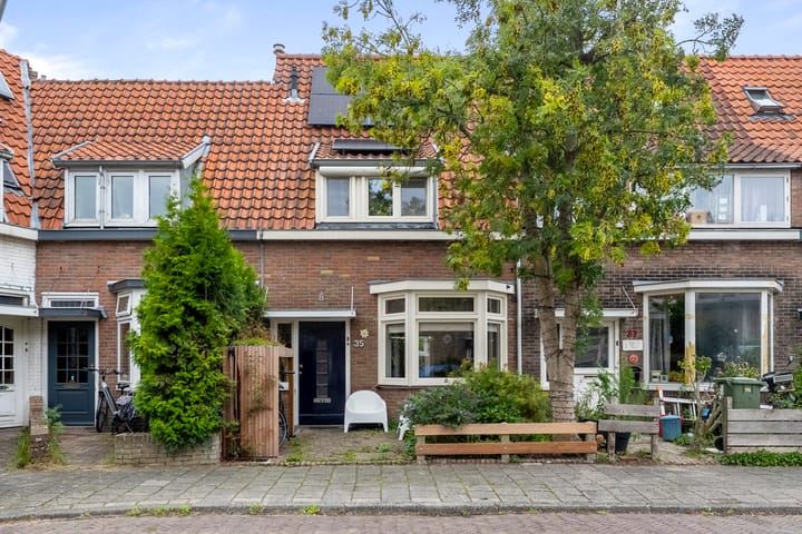 Gruttostraat 35 in Haarlem Foto