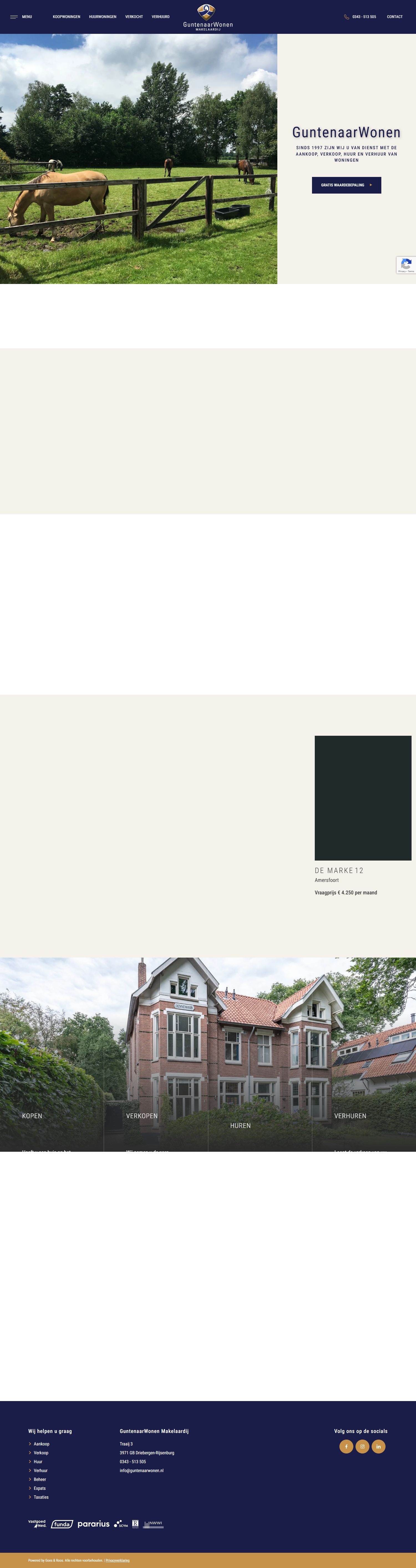 Office photo Guntenaar Wonen Bemiddeling en advies