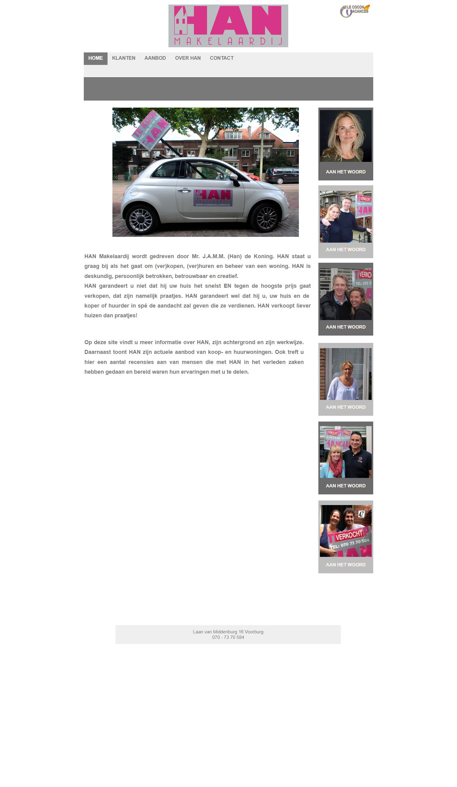 Team photo of HAN Makelaardij