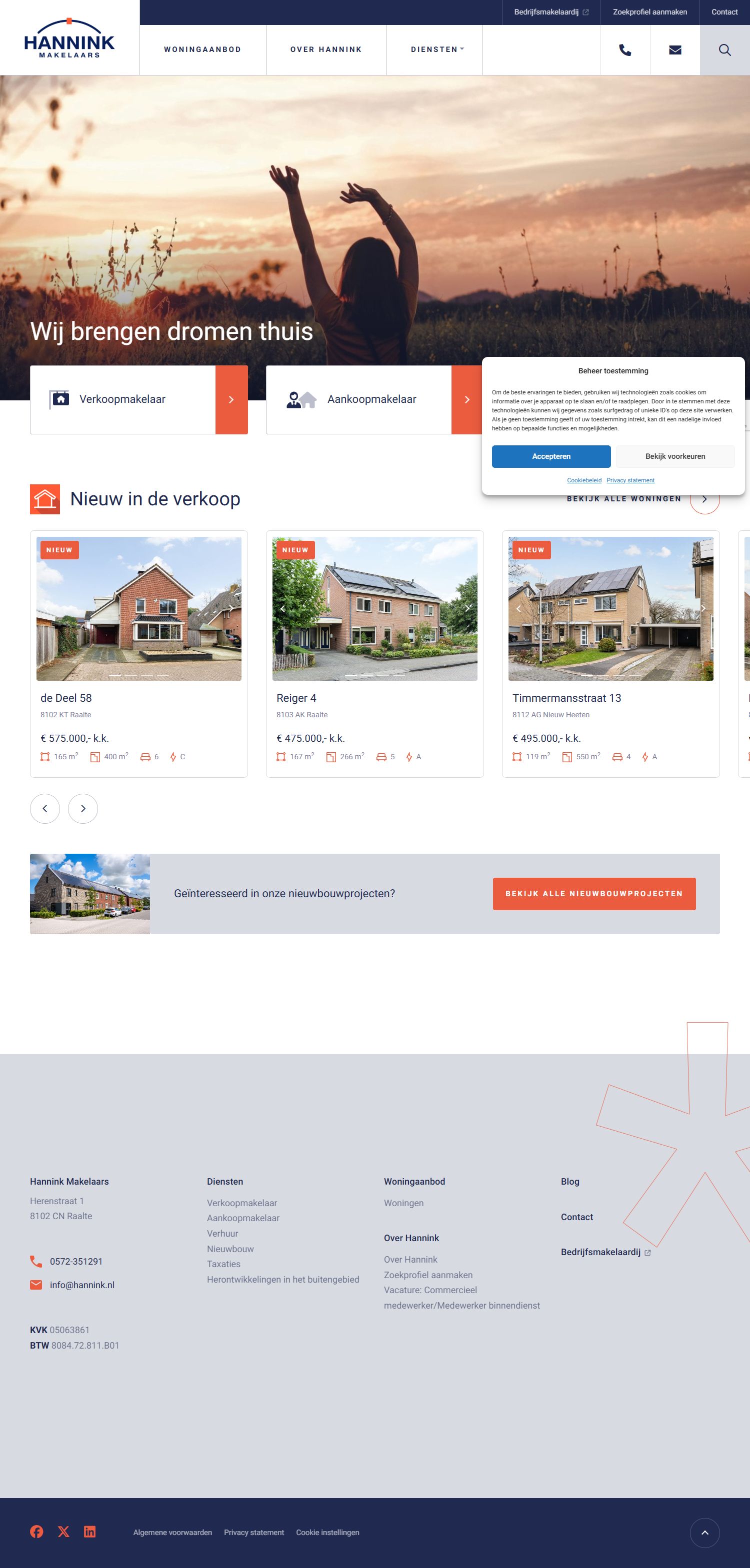 Kantoor foto van Hannink Makelaars