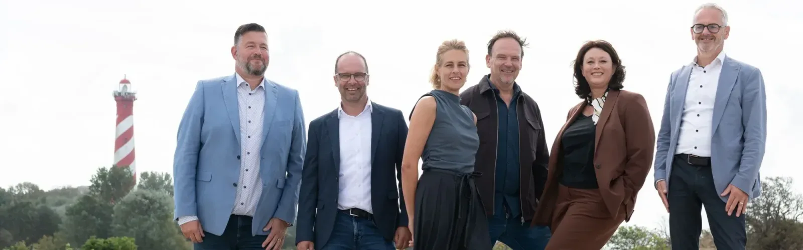 Team foto van Hanse + Hanse Makelaardij