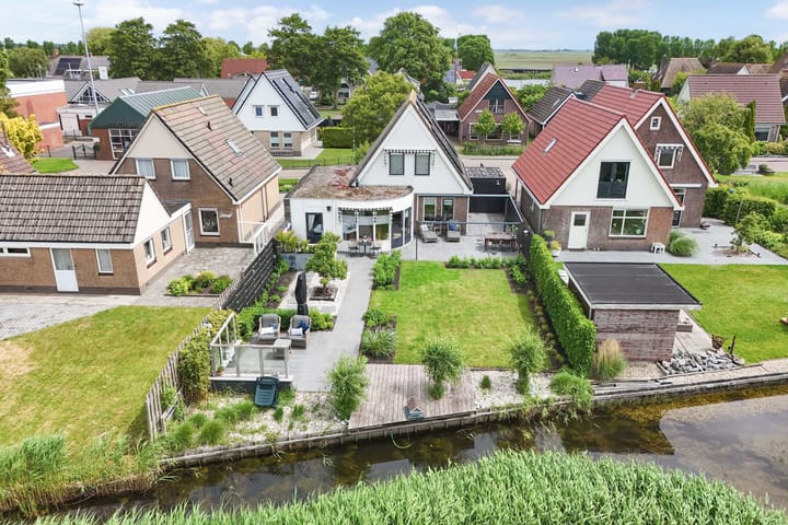 Hanzestraat 10 in Hindeloopen Foto