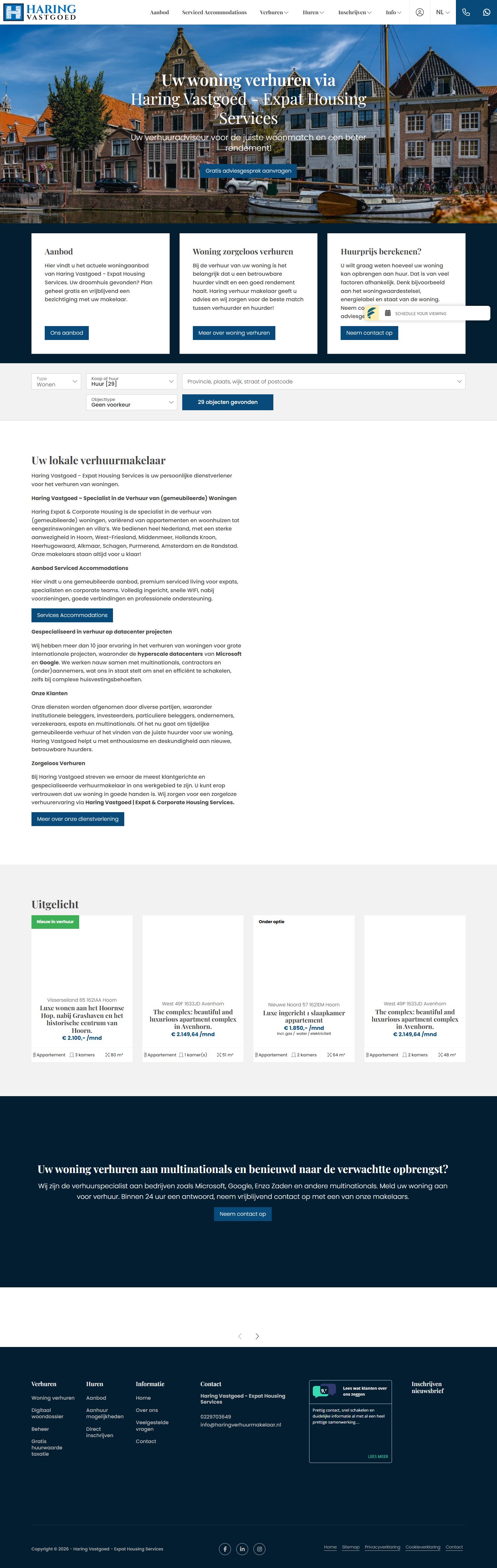 Photo de bureau Haring Vastgoed | Expat & Corporate Housing