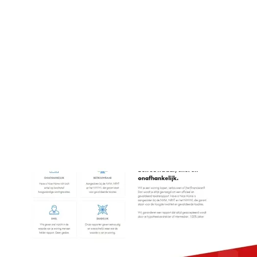 Screenshot van de website van www.haveanicehome.nl
