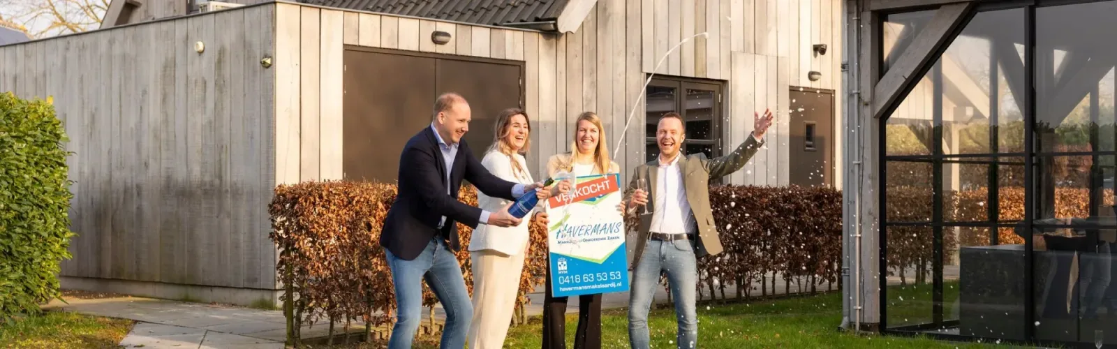 Team foto van Havermans Makelaardij B.V.