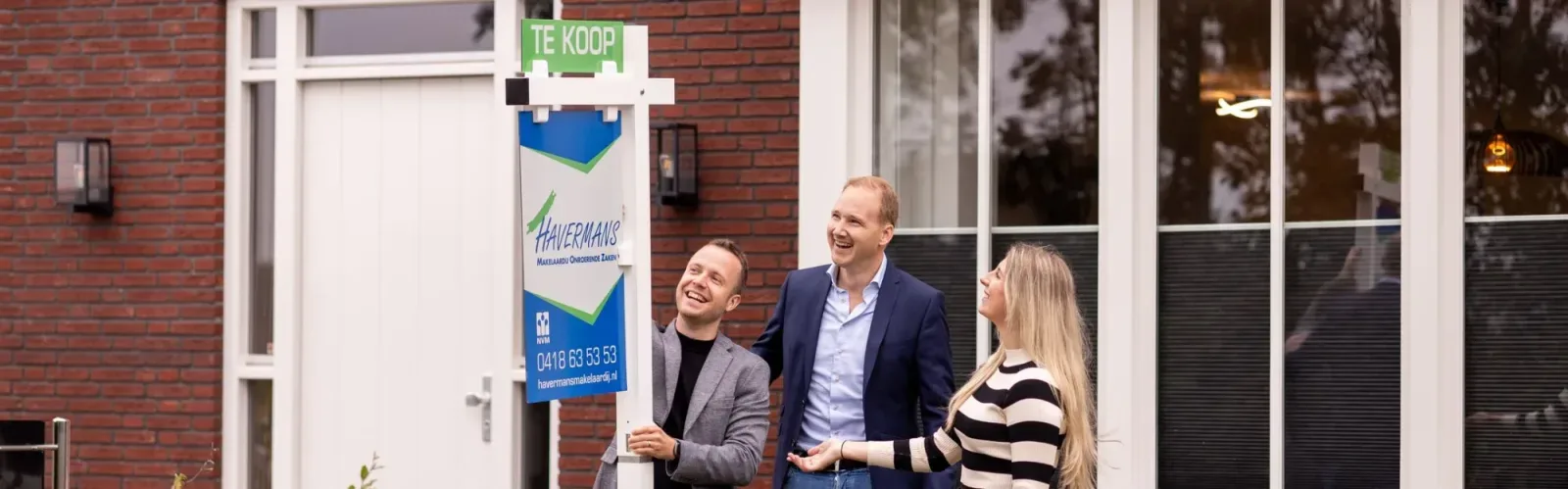Team foto van Havermans Makelaardij B.V.