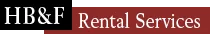 Logo HB&F Rental Services in Rotterdam