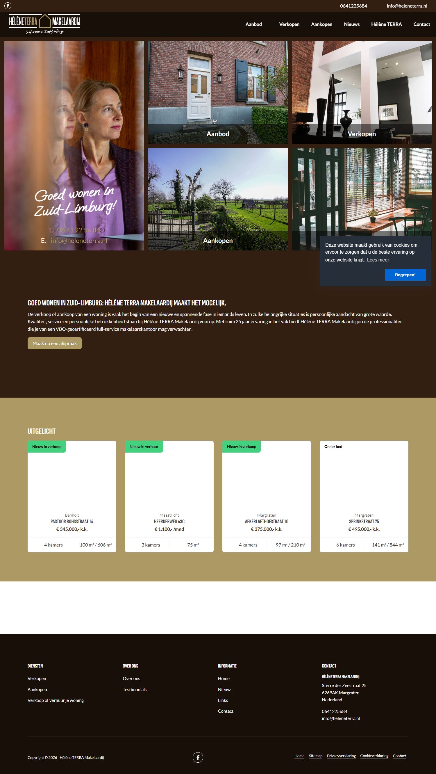 Team foto van Hélène TERRA Makelaardij