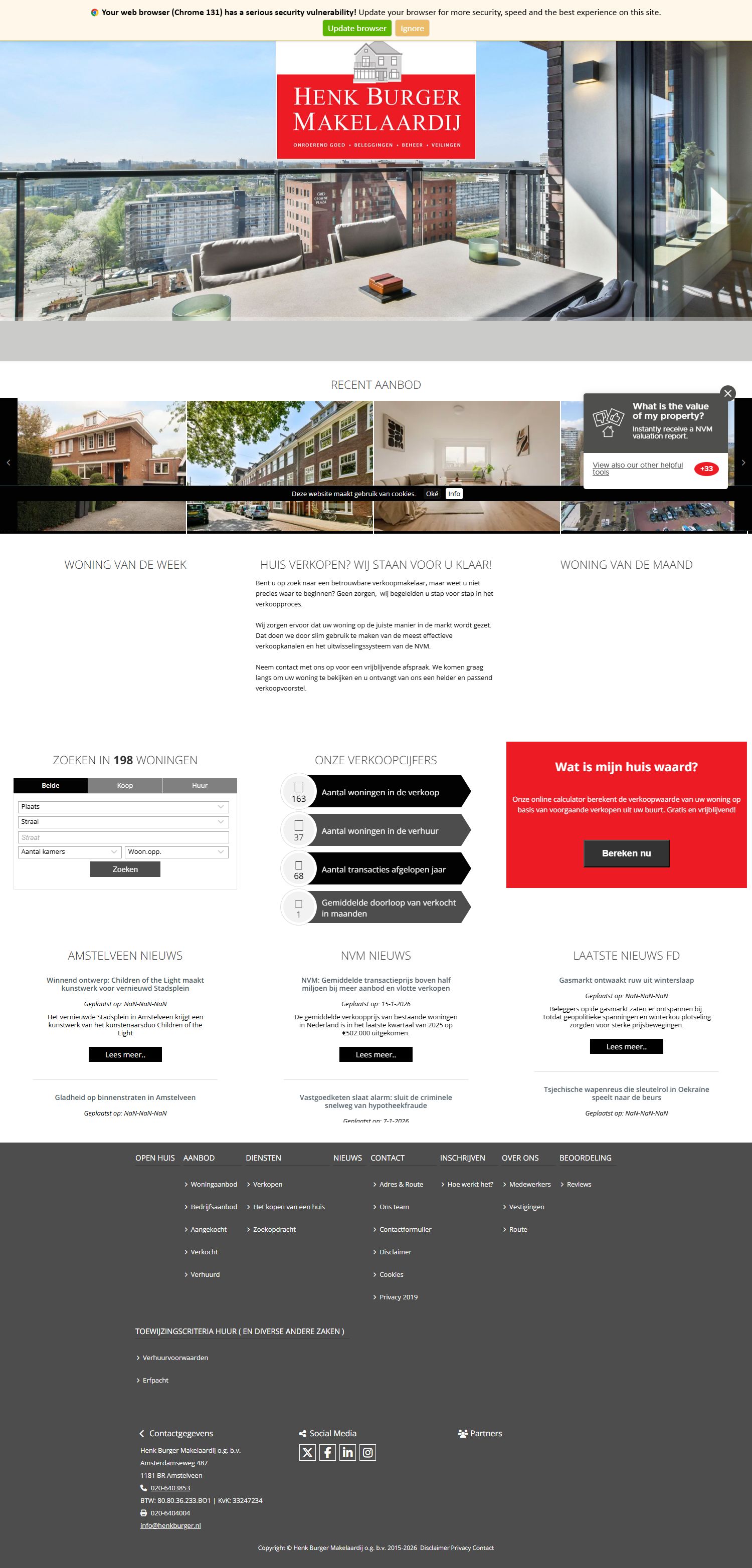 Team photo of Henk Burger Makelaardij