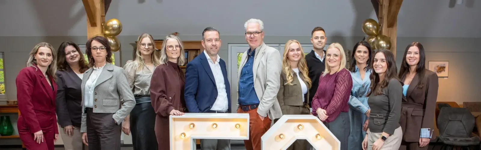 Team foto van Hermans Makelaars