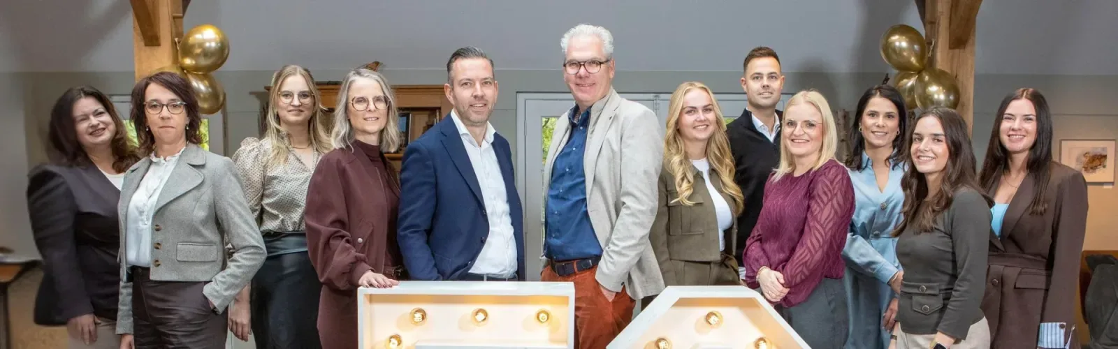 Team foto van Hermans Makelaars